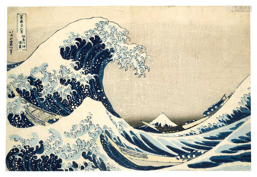 Edo period (1615-1868), circa 1830-1831 Katsushika Hokusai (1760-1849)