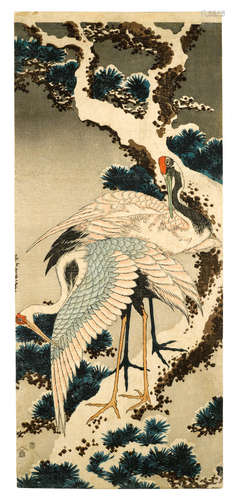 Edo period (1615-1868), circa 1834 Katsushika Hokusai (1760-1849)