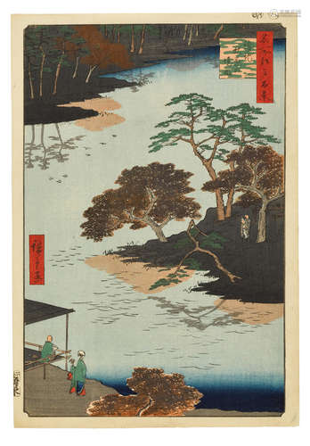 Edo period (1615-1868), 1857 Utagawa Hiroshige I (1797-1858)