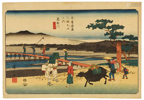 Edo period (1615-1868), 1835-1838 Utagawa Hiroshige I (1797-1858)