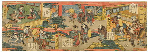 Edo period (1615-1868) Shunsai Eisho (Harukawa Eicho, 1784-1848)