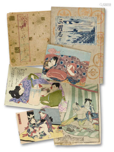 Edo period (1615-1868), early 19th century Utagawa Kunisada I (Toyokuni III, 1786-1864)