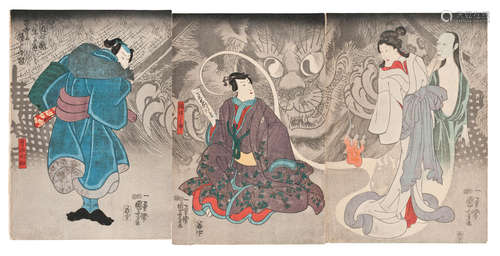 Edo period (1615-1868), 1847-1852 Utagawa Kuniyoshi (1797-1861)