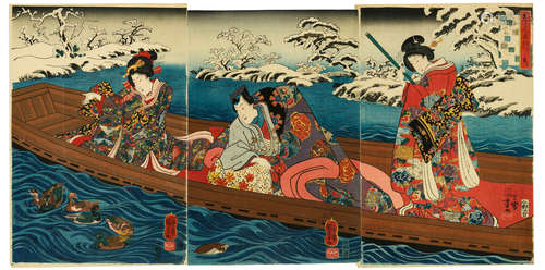 Edo period (1615-1868), 1851-1852 Utagawa Kuniyoshi (1797-1861)