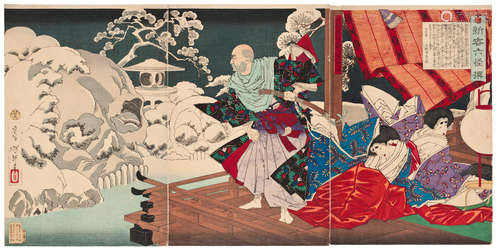 Meiji era (1868-1912), 1882 Tsukioka Yoshitoshi (1839-92)