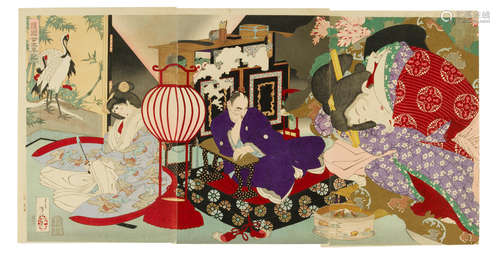 Meiji era (1868-1912), 1886 Tsukioka Yoshitoshi (1839-1892)