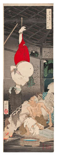 Meiji era (1868-1912), 1885 Tsukioka Yoshitoshi (1839-92)