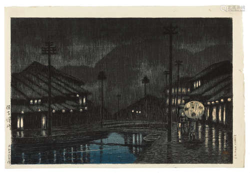 Taisho era (1912-1926), 1924 Kawase Hasui (1883-1957)