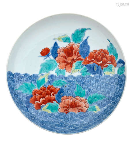 Nabeshima wareEdo period (1615-1868), late 17th century A porcelain saucer dish