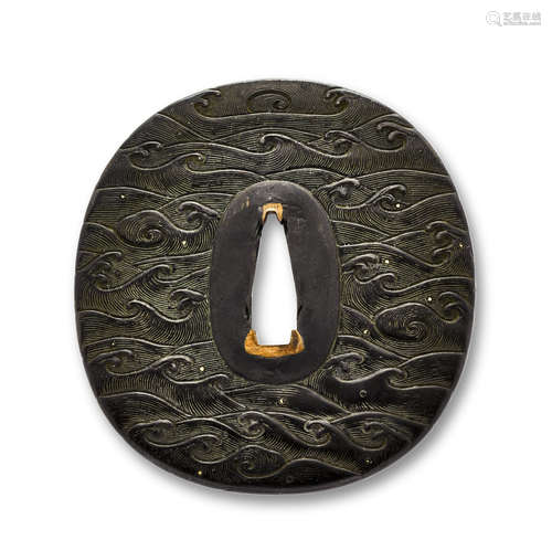 Edo period (1615-1868), 17th/18th century A Kokinko tsuba