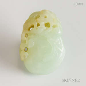 Nephrite Jade Gourd