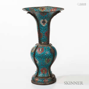 Large Cloisonne Vase