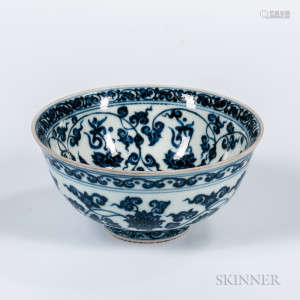 Blue and White Bowl