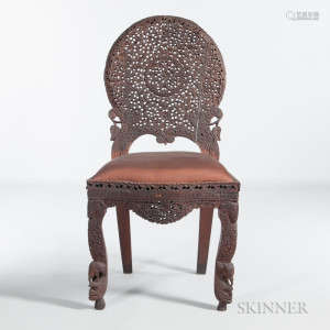 Carved Side Chair