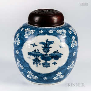 Blue and White Jar