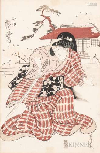 Utagawa Toyokuni I (1769-1825), Woodblock Print