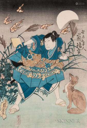 Utagawa (Nanakawa) Sadahiro (1821-1835), Woodblock Print