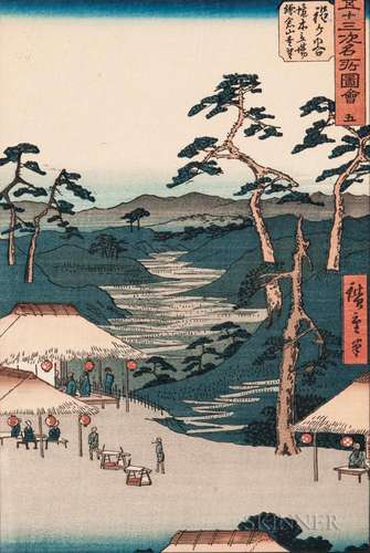 Three Utagawa School Woodblock Prints