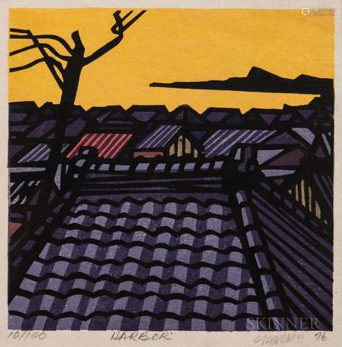 Clifton Karhu (1927-2007), Three Woodblock Prints