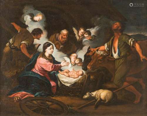 ITALIAN MASTER Active about 1800 ADORATION OF THE