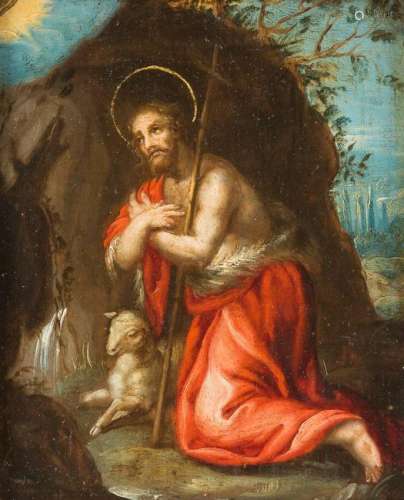 ITALO-FLEMISH SCHOOL Master active about 1700 CHRIST AT