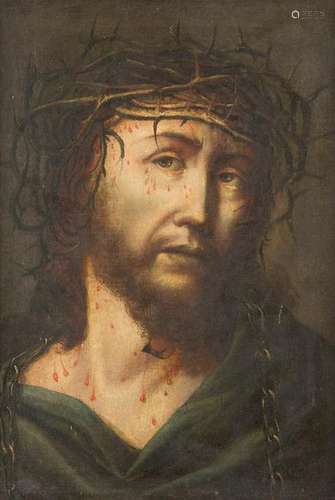 FLEMISH MASTER Active 18th century ECCE HOMO Oil on