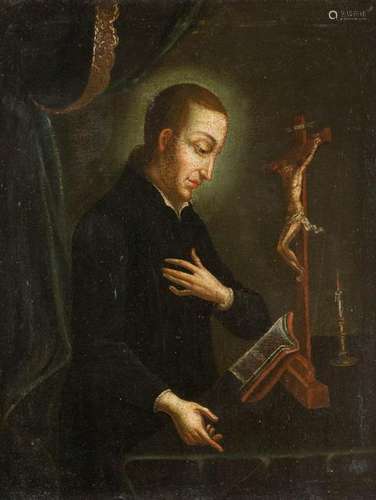 ALPINE/UPPER ITALIAN PAINTER Active 18th century SAINT