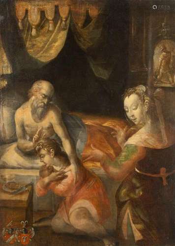 FLEMISH SCHOOL Master active about um 1580/1600 ISAAC