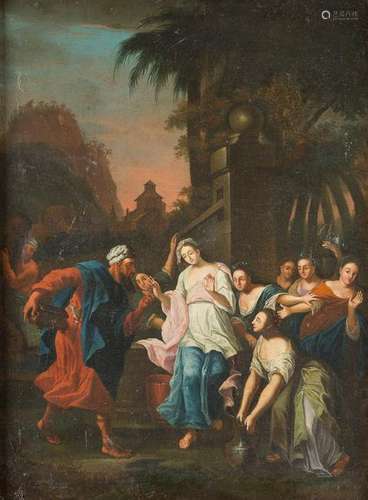 FRENCH MASTER Active 1st half 18th century REBECCA AND