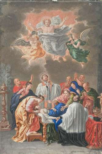 PIERRE PAUL SEVIN 1650 Tournon - 1710 Ibid DORMITION OF