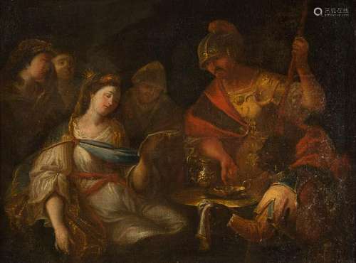 ROMAN SCHOOL Master active about 1700 DIDO AND AENEAS