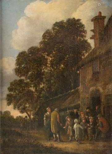 THOMAS HEEREMANS 1641 Haarlem - 1694 Ibid PEASANTS IN