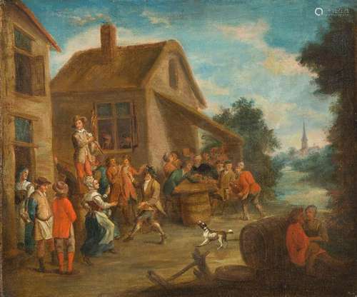 DAVID TENIERS THE YOUNGER (CIRCLE) 1610 Antwerpen -