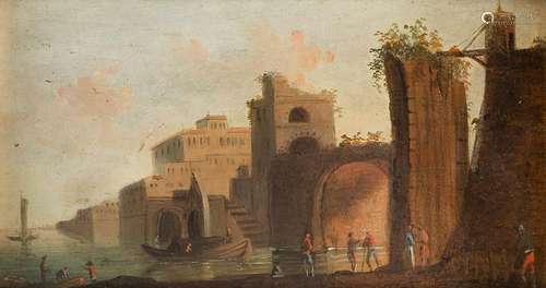 ITALIAN SCHOOL Master active mid 18th century CAPRICCIO