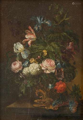 CASPAR HIRSCHELI C. 1698 Prag - 1743 Ibid FLOWER STILL