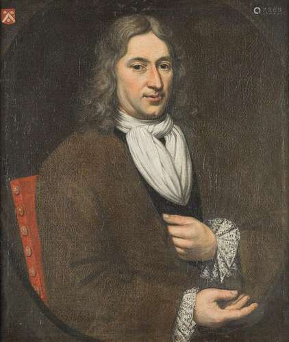 GERMAN PORTRAIT PAINTER Active 18th century PORTRAIT OF