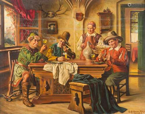 EMIL KUHLMANN REHER 1886 Germany - 1957 The wine