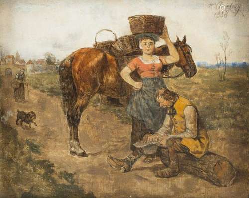 HEINRICH BRELING 1849 Burgdorf (Hannover) - 1914