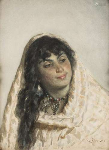 CESARE BISEO 1843 Rom - 1909 ibidem THE ADALUSIAN