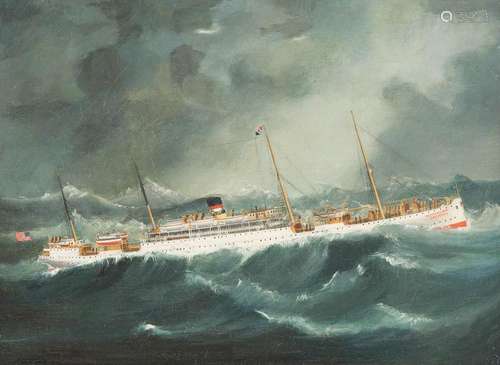 GERMAN NAVAL PAINTER Active early 20th C. US Army