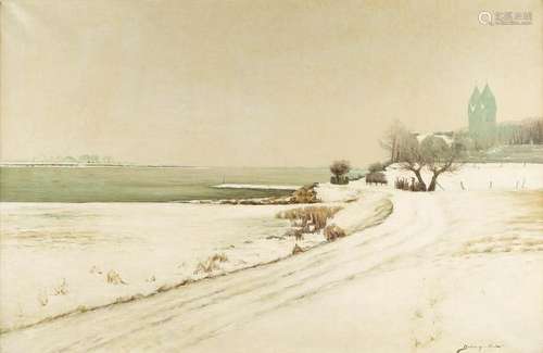 FERDINAND BÖHMER-FEST Act. c.1915 - c.1930 Winter