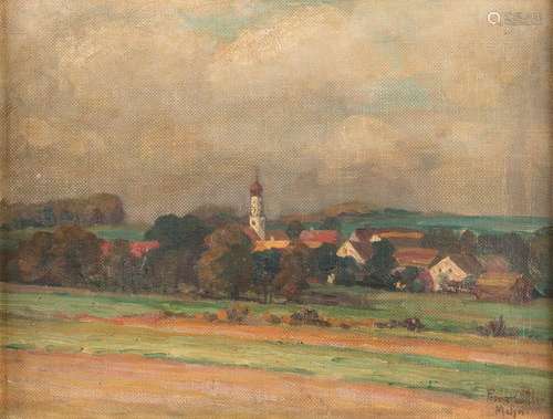 FRANZ LÖFFLER 1875 Pettenreuth - 1955 Wasserburg