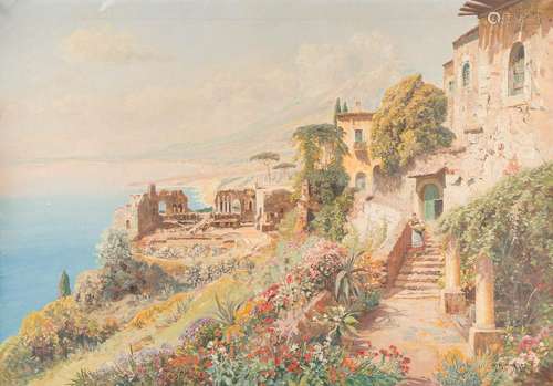 ALOIS ARNEGGER 1879 Vienna - 1967 Ibid. At the Gulf of