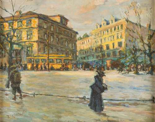 FRANZ SKARBINA 1849 Berlin - 1910 Ibid. Potsdamer