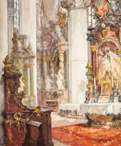 WILHELM LUCAS 1884 Driburg - 1918 Partenkirchen Baroque