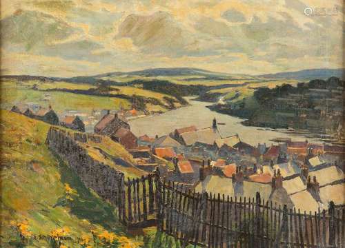 EDUARD SCHLOEMANN 1888 Duesseldorf - 1940 View of the