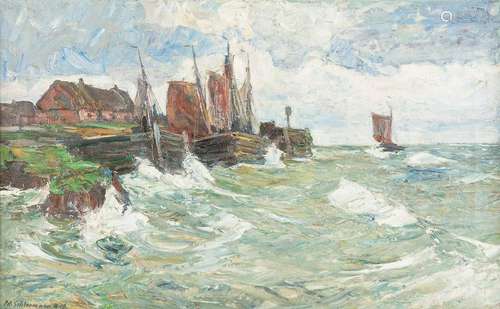 EDUARD SCHLOEMANN 1888 Duesseldorf - 1940 Hallig