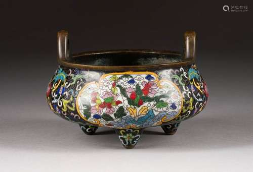 CLOISONNÉ-WEIHRAUCHBRENNER China, um 1900