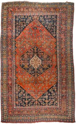 BIDJAR Persien, Ende 19. Jh. 370 x 226 cm.