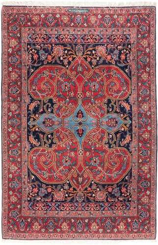 SHERKAT Persien, Ende 20. Jh. 209 x 139 cm. Signiert.